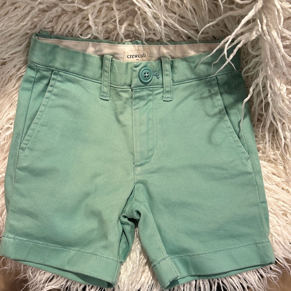 Crewcuts Aqua Green Shorts